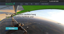 Desktop Screenshot of hangglidenewengland.com